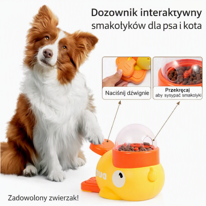 DuckTreat™ – Interaktywny dozownik smakołyków dla psa i kota