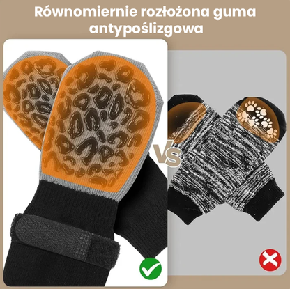 4sztuki Ochronne skarpetki antypoślizgowe dla psów
